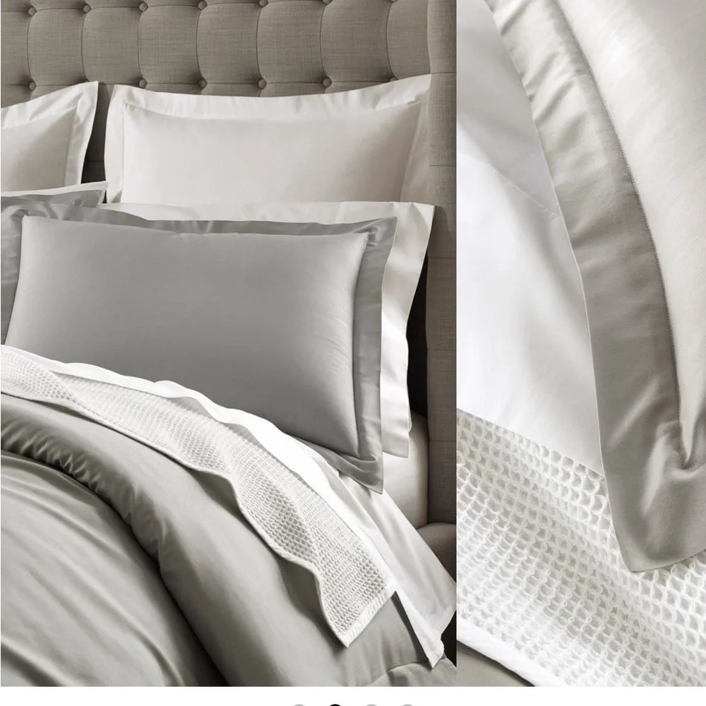 Boll & Branch NEW Percale Hemmed Duvet Cover & Shams 🔥NO Offer Item🔥